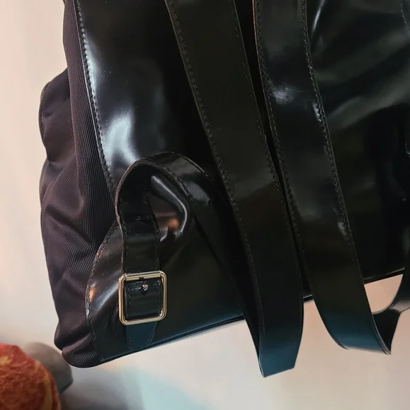 Gucci Bamboo Drawstring Nylon Backpack - Picture 5 of 17